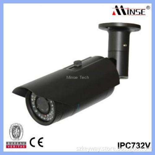 Manual Focus and Zoom Digital IP Camera, Outdoor IP Bullet Camera